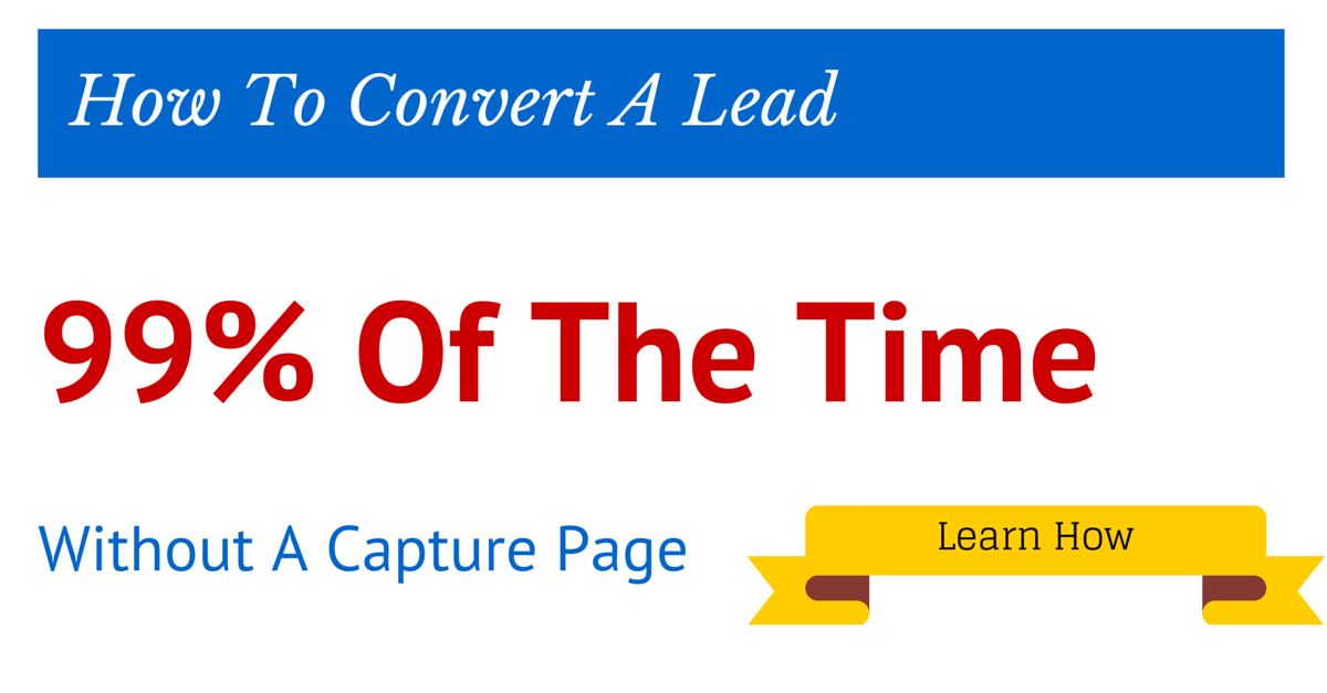how to convert a lead