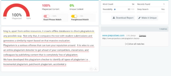 plagiarism checker